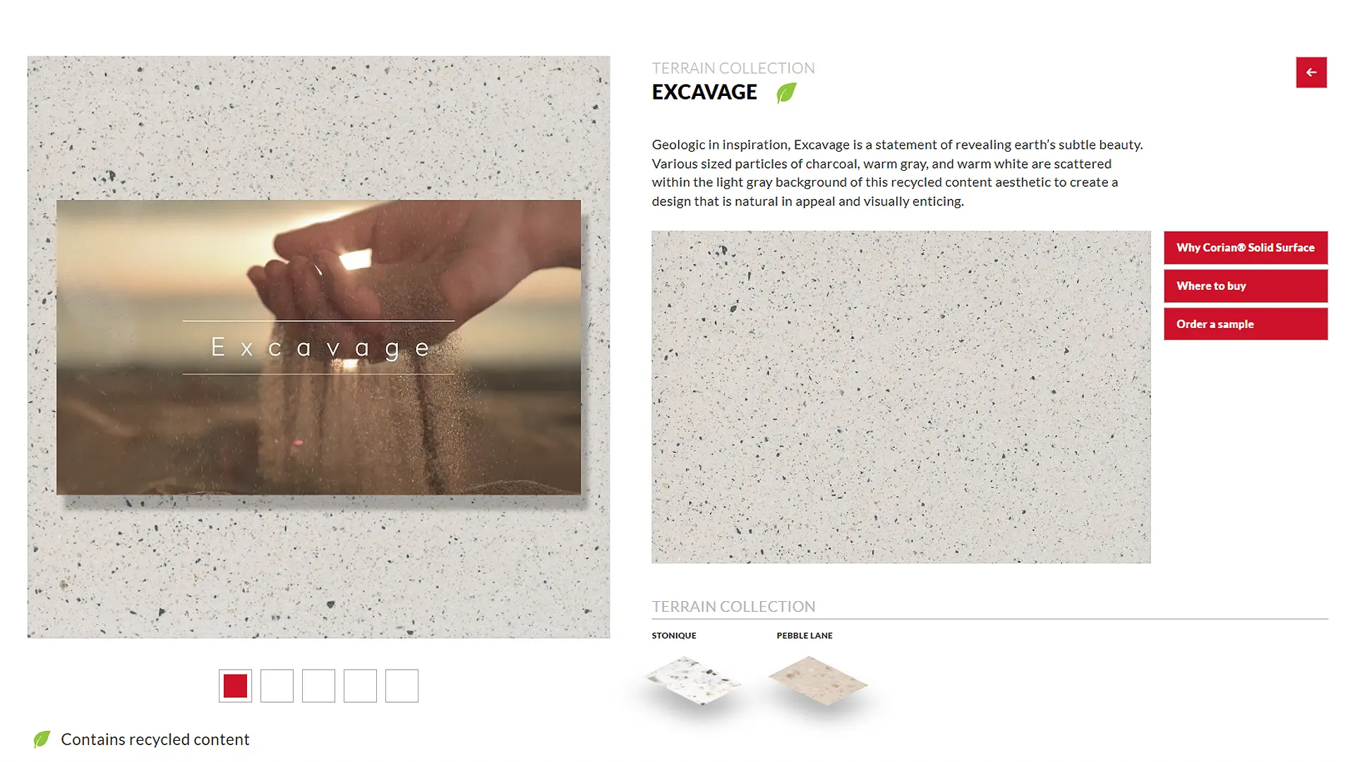 Pixila - Corian Solid Surface